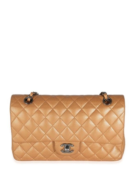 HOT SALE 2010-2011 bag medium shoulder Double CHANEL Flap Women 0421